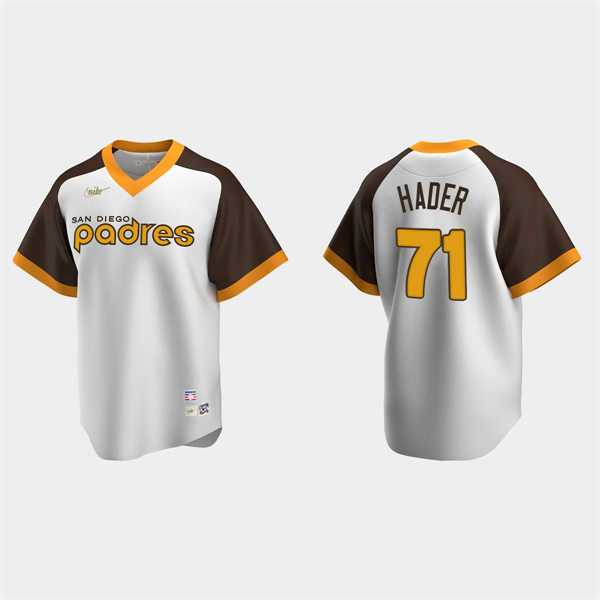 Men's San Diego Padres #71 Josh Hader Nike White Pullover Cooperstown Collection Jersey Dzhi,We sell and wholesale Men's San Diego Padres #71 Josh Hader Nike White Pullover Cooperstown Collection Jersey Dzhi on line form chian!